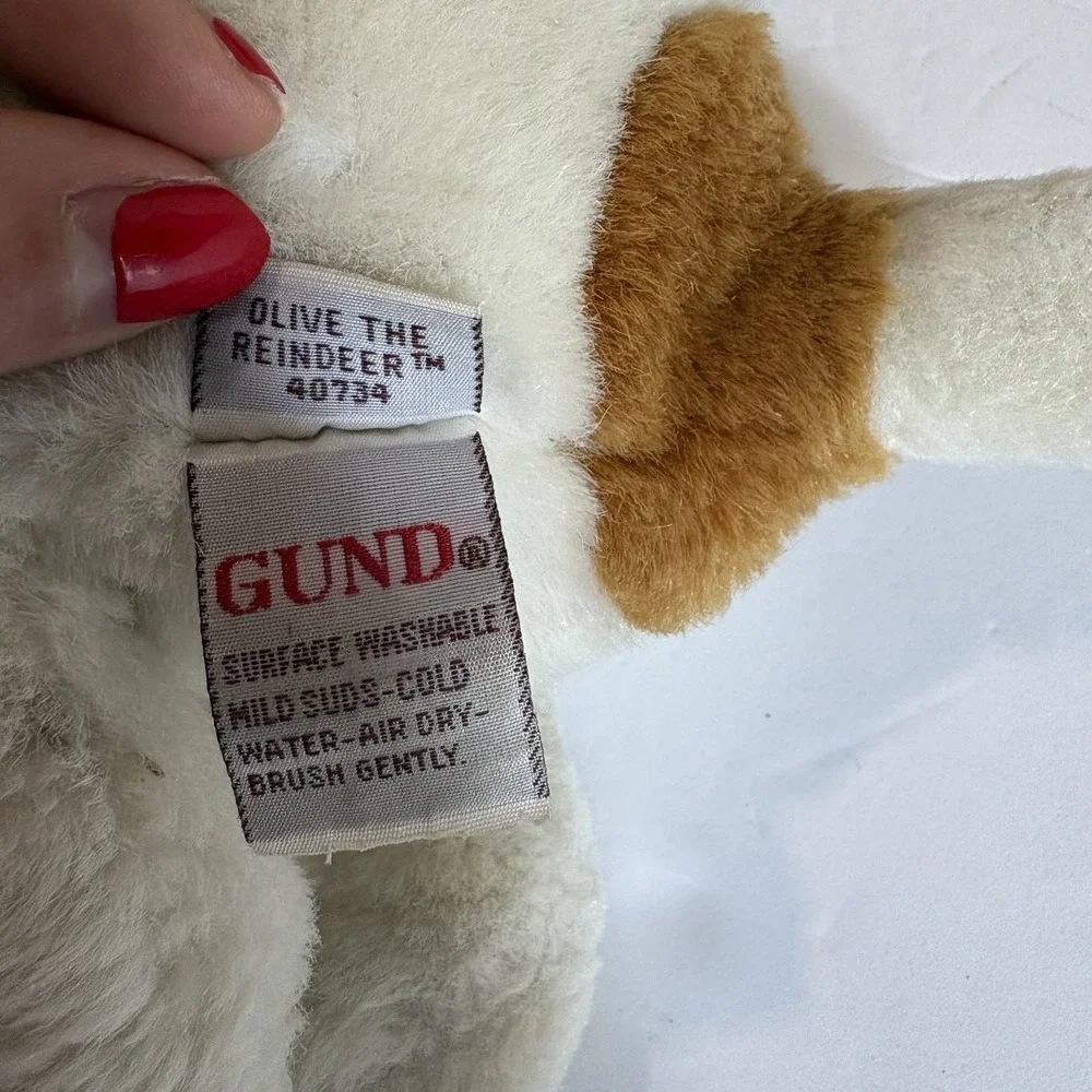 Olive The Reindeer Plush Toy By Gund #40734 RARE 13 - 14